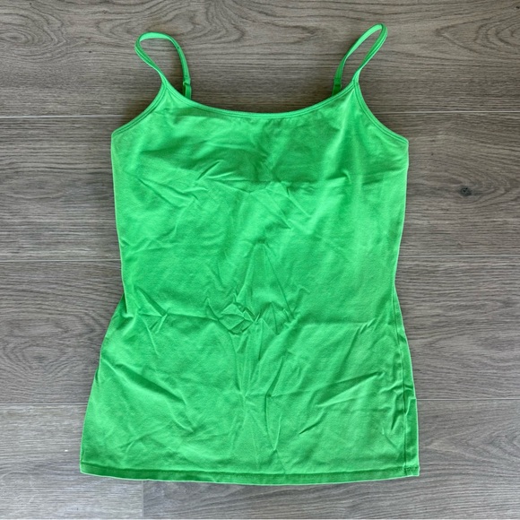 Express BUNDLE OF 4 basic sexy cami- green, teal, orange- Size Large - Picture 11 of 13